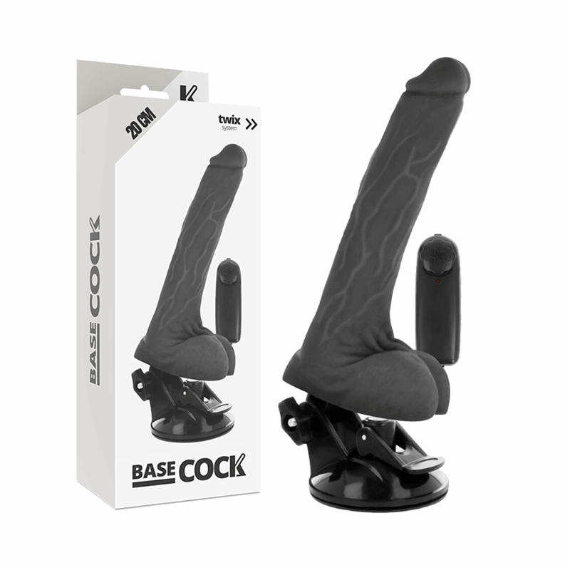 BASECOCK REALISTE AVEC TESTICULES 20 CM