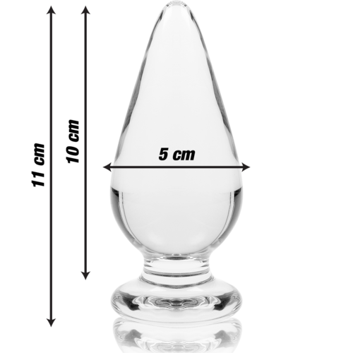 NEBULA  BOROSILICATE 11 X 5 CM TRANSPARENT