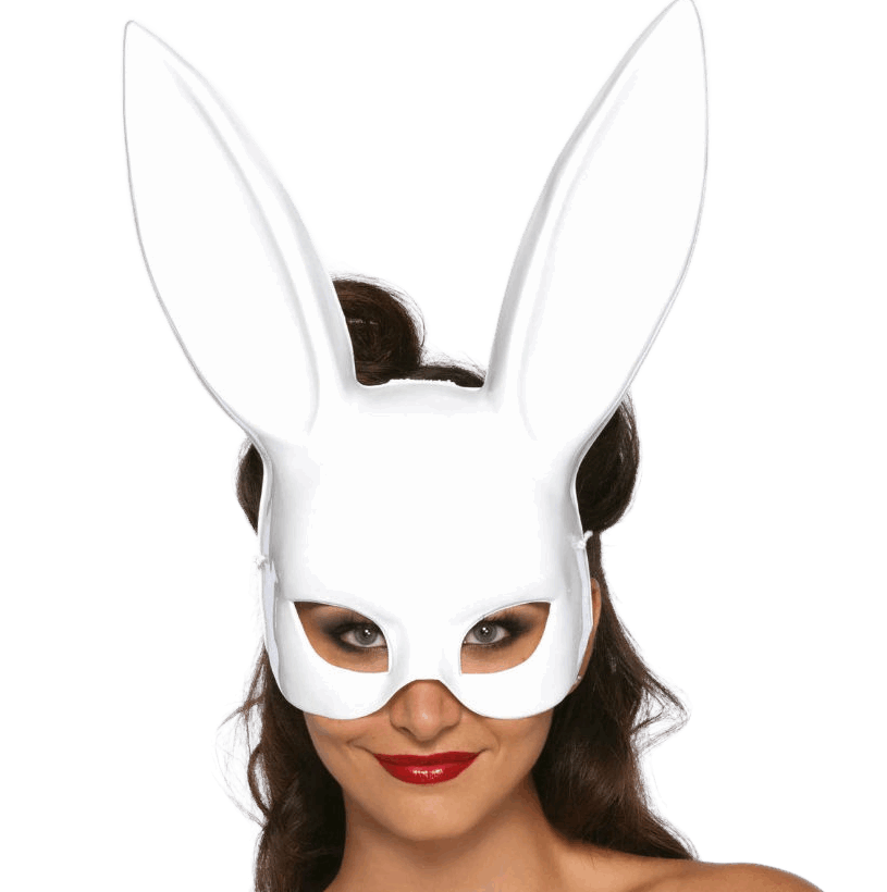 MASQUERADE LAPIN MASQUE BLANC