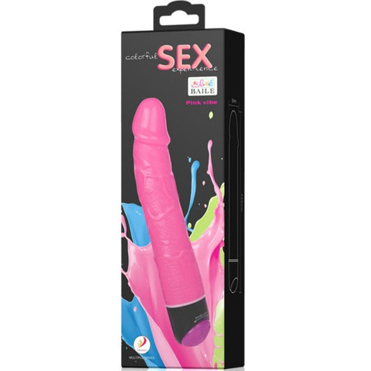 COLORFUL SEX ROSA 23 CM