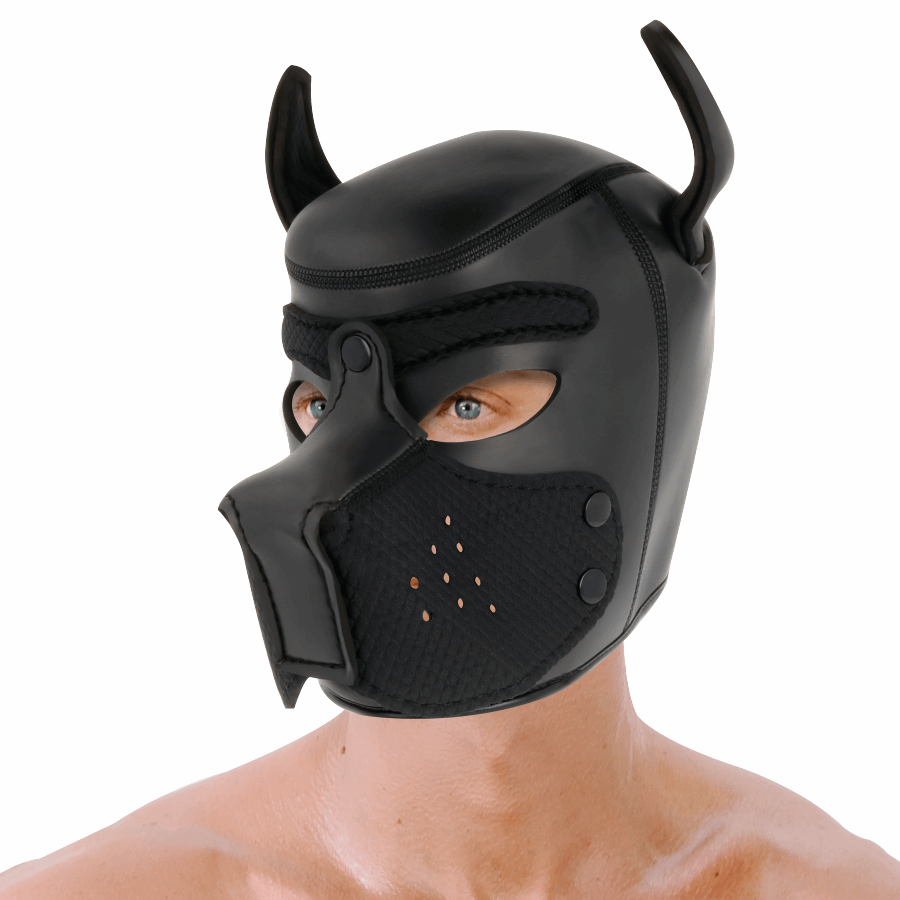 MASQUE POUR CHIEN EN NEOPRENE AVEC MUSEAU AMOVIBLE