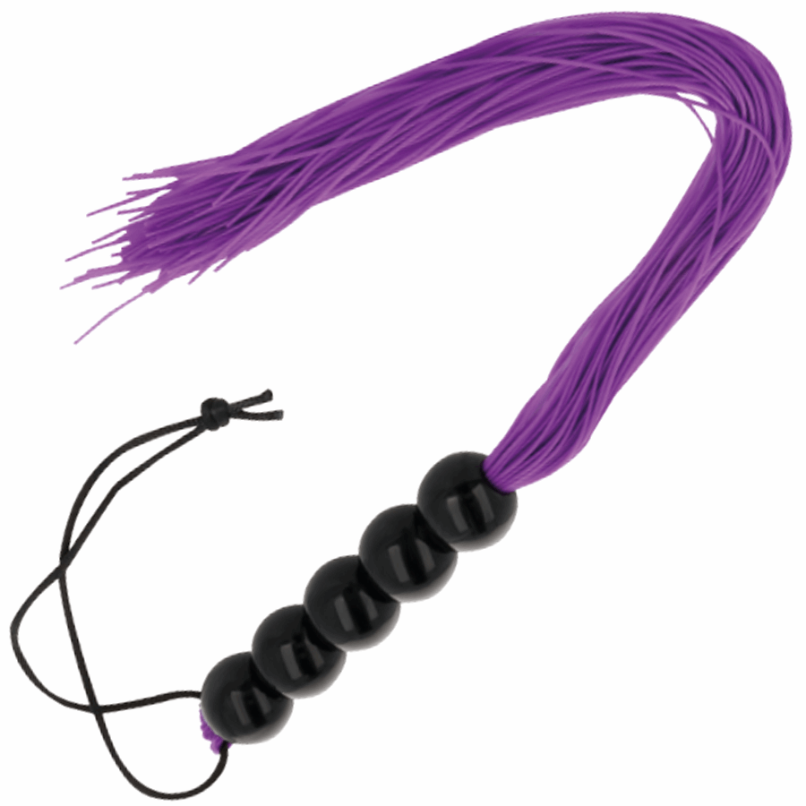 FOUET DE BONDAGE LILAS