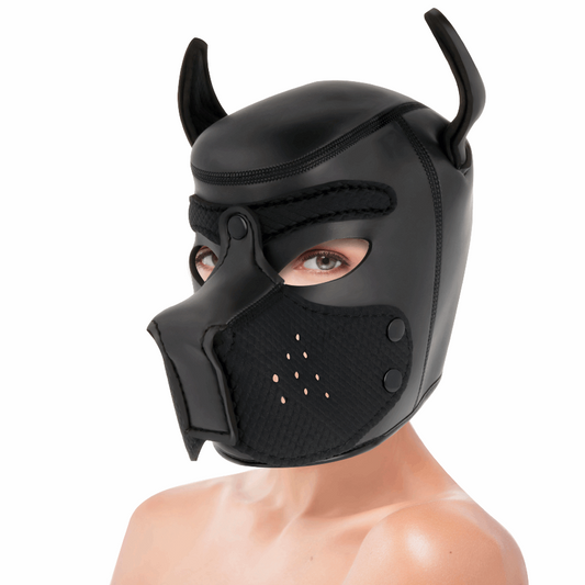 MASQUE POUR CHIEN EN NEOPRENE AVEC MUSEAU AMOVIBLE L