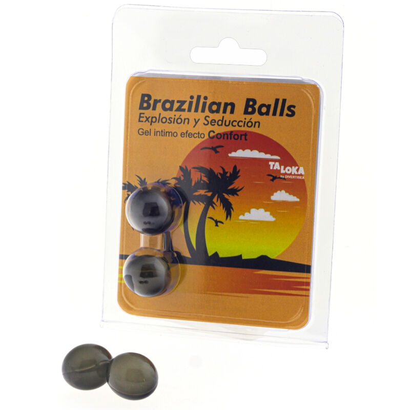 TALOKA  2 BALLES BRESILIENNES EFFET CONFORT GEL EXCITANT