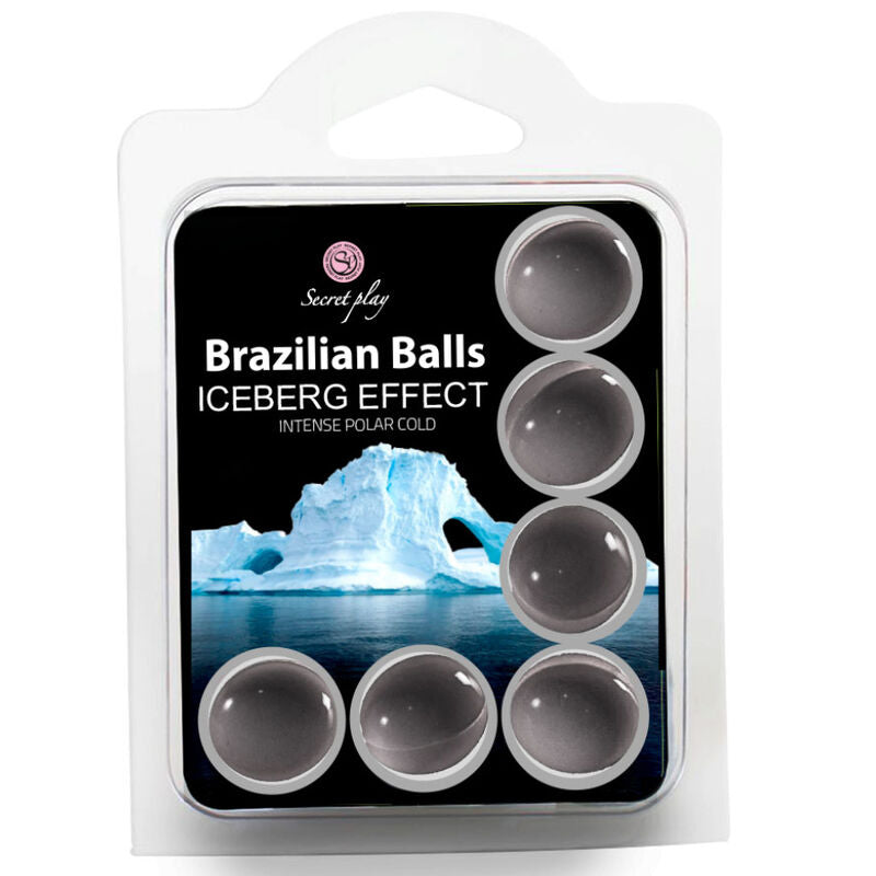 SECRET PLAY SET 6 BALLES BRESILIENNES EFFET ICEBERG