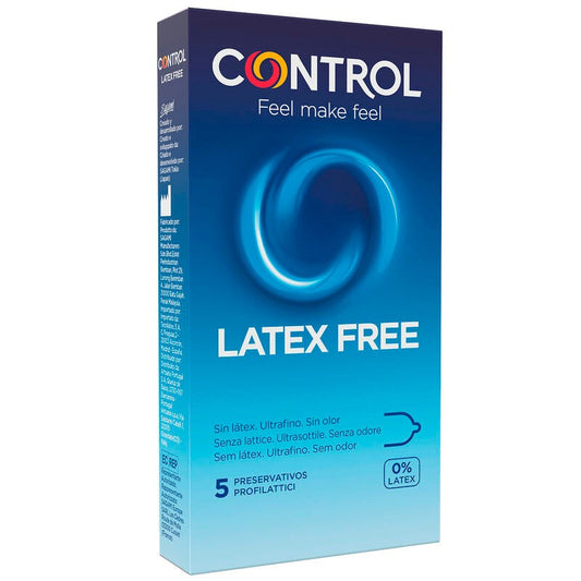 CONTROL FREE SANS LATEX 5 UNITS