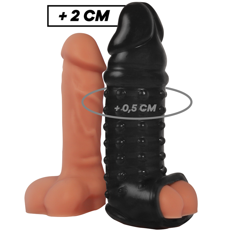 VIRILXL PENIS EXTENTION DE 2CM NOIR