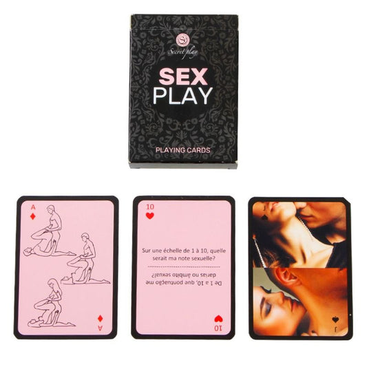 SECRETPLAY CARTES A JOUER SEX PLAY