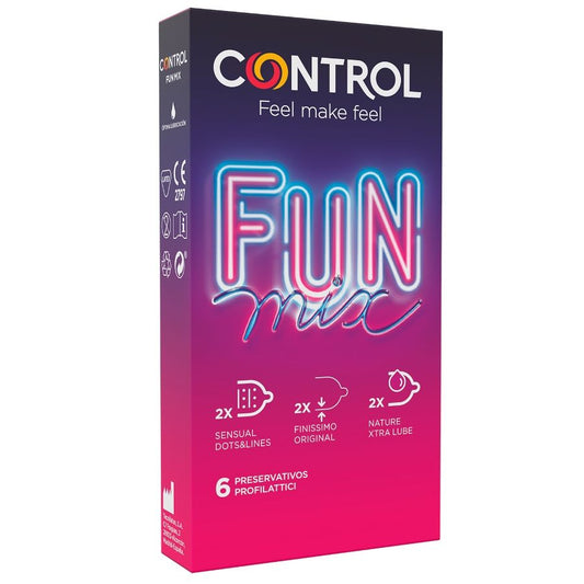 CONTROL FEEL FUN MIX 6 UNITES