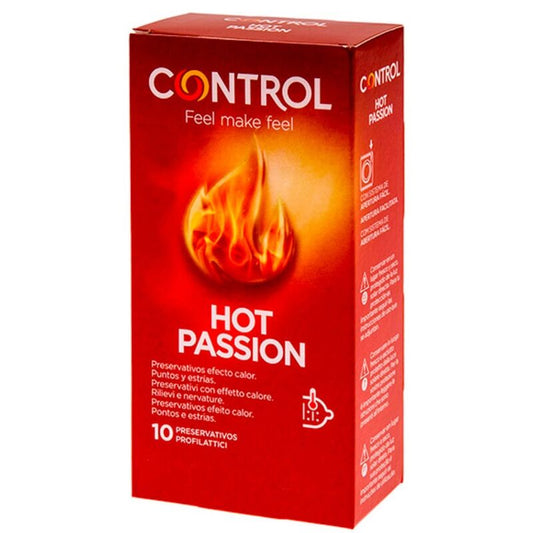 CONTROL EFFET RÉCHAUFFANT HOT PASSION 10 UNITÉS