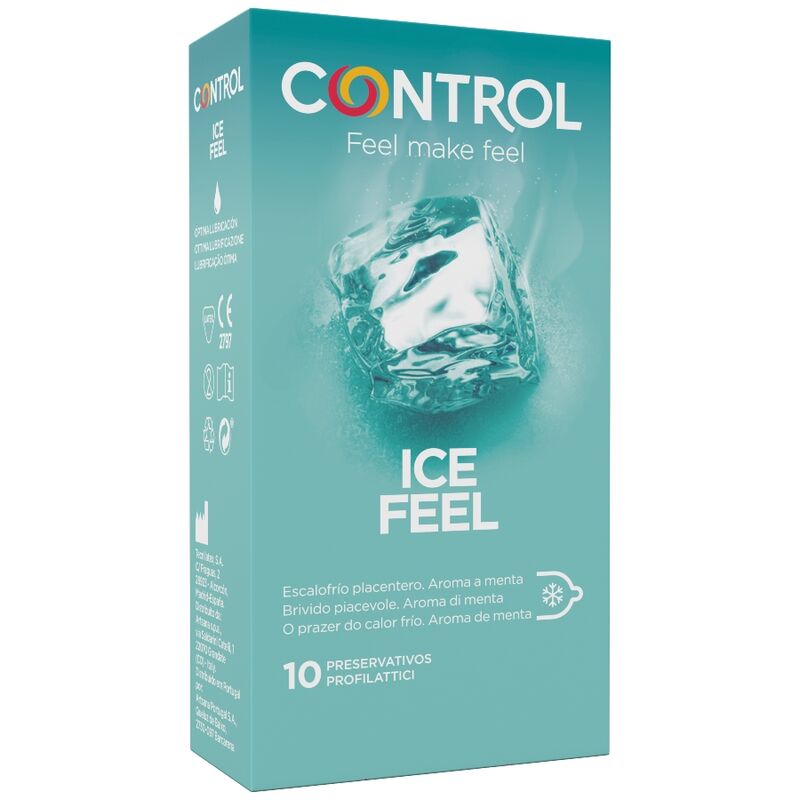 CONTROL  EFFET ICE FEEL COOL 10 UNITÉS